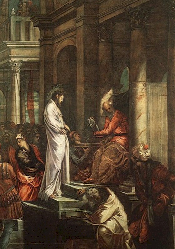 Pilatus wast zijn handen