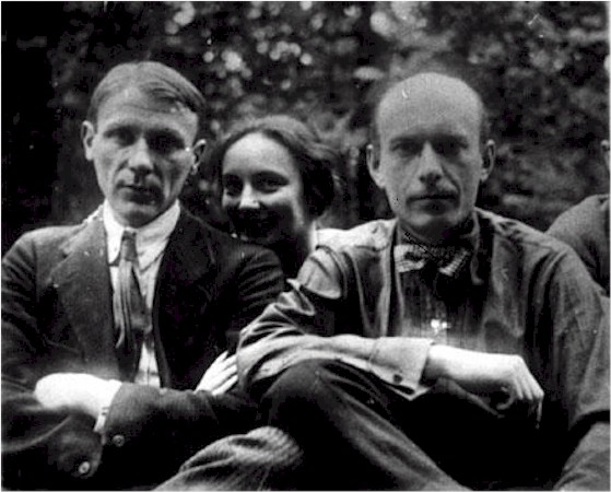 Mikhail Boulgakov et Nikolaï Liamine
