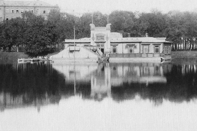 Het paviljoen in 1913