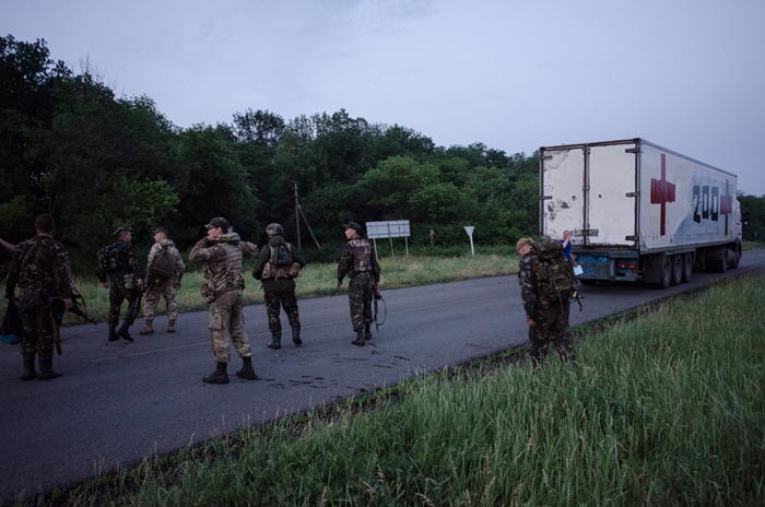 A Gruz 200 convoy on its way to Russia