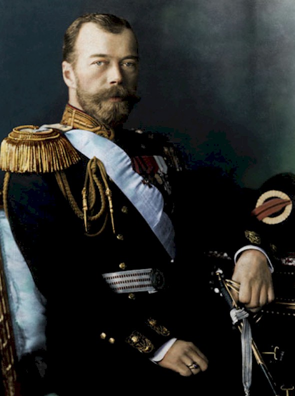 Tsaar Nicolaas II