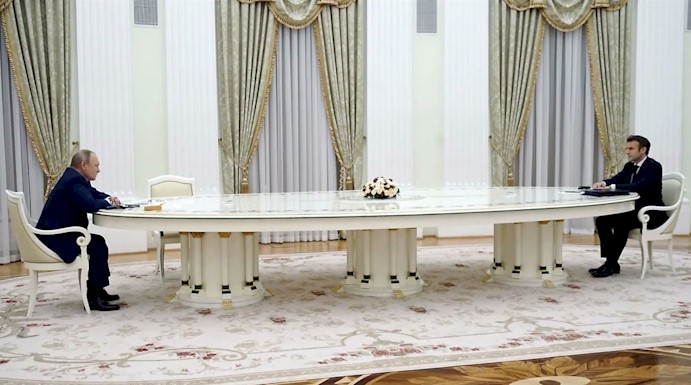 Путин с Макроном