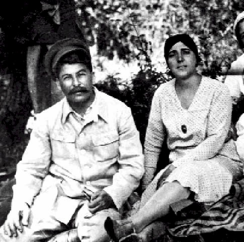 Stalin and Nadezhda