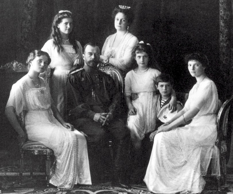 De Russische keizerlijke familie