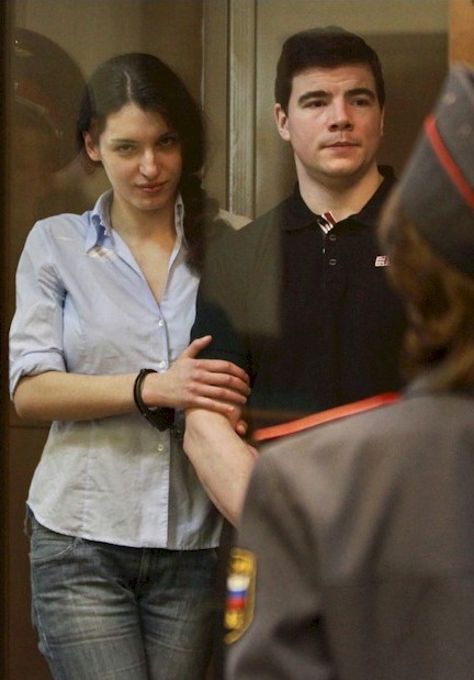 Stanislav Markelov and Anastasia Baburova