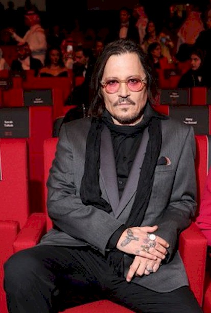 Johnny Depp in Jeddah